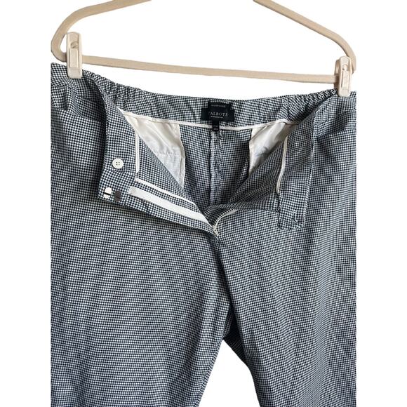 Talbots Hampshire Pants Women 22WP Houndstooth Straight Leg Career Capsule Work - Picture 5 of 10